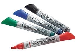 Quartet Premium Glass Markers