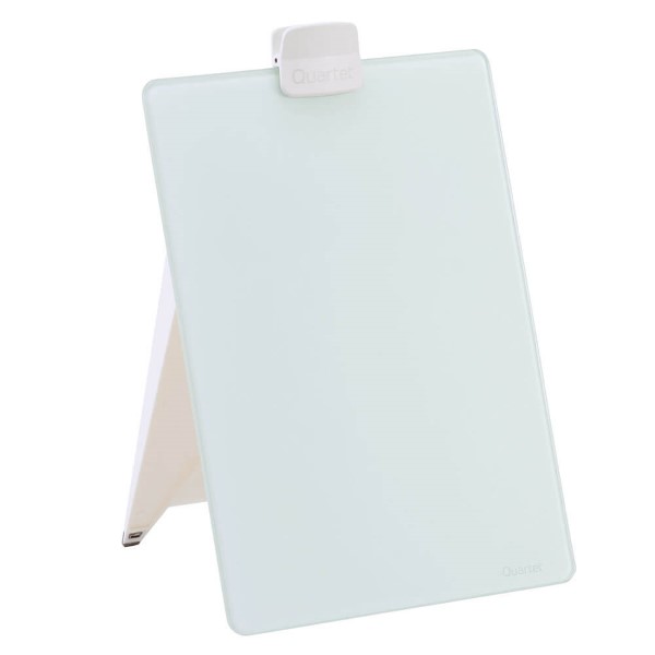Quartet Glass Dry-Erase Desktop Easel