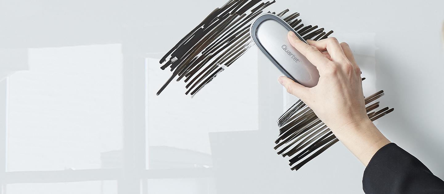 Brilliance Glass wipes clean, no staining or ghosting