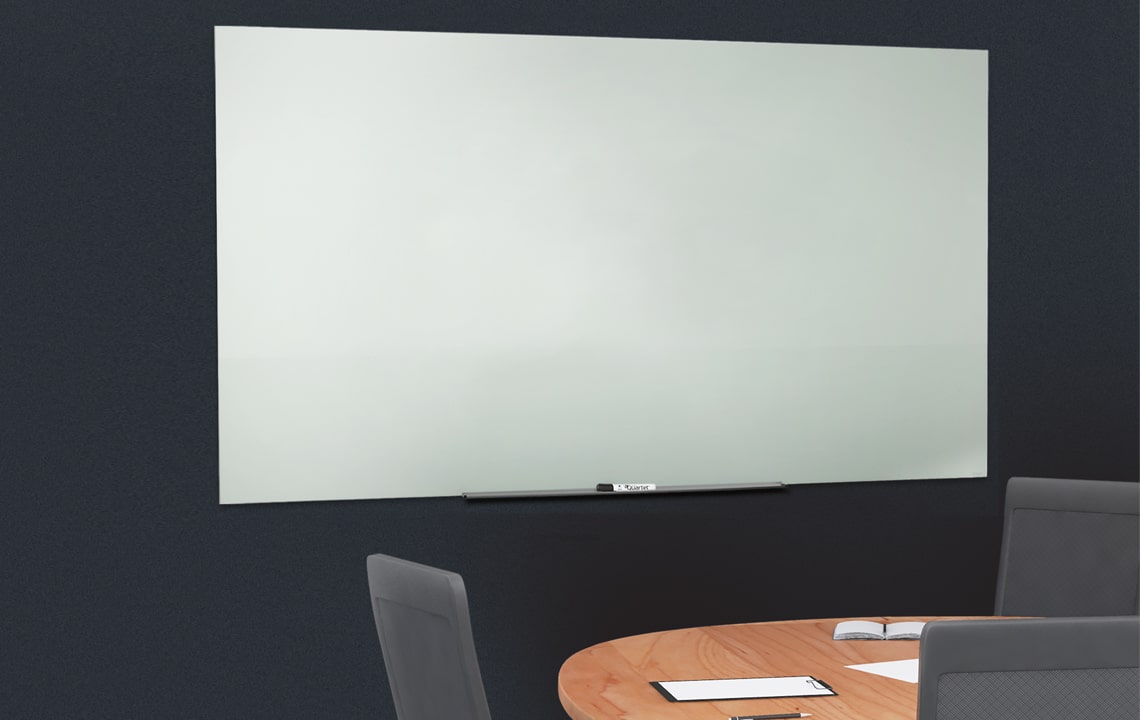 Invisamount Glassboard in conference room