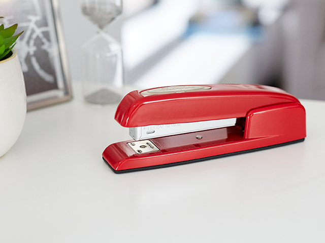 Swingline stapler on desk